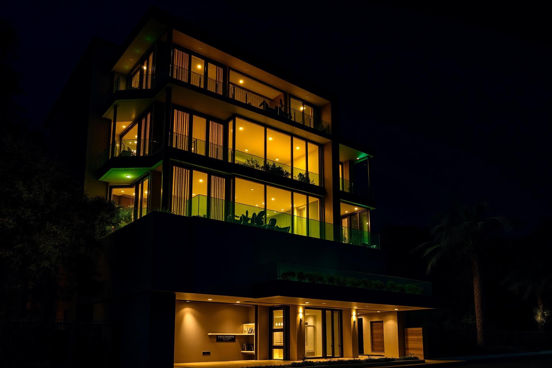Fachada residencial de alto padrão Belaguri Incorp